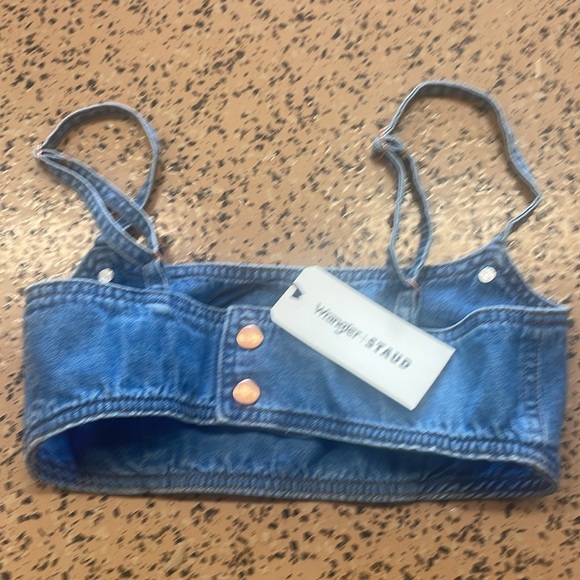 WRANGLER+STAUD JEAN BIKINI TOP - Picture 7 of 7